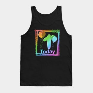 1 today childs birthday Tank Top